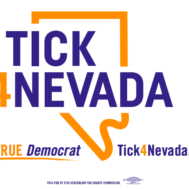 Claim Your “Tick Segerblom” Yard Sign Today